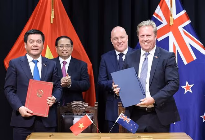 Nueva Zelanda y Vietnam emiten comunicado de prensa conjunto ảnh 1