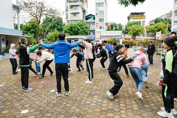 Actividad caritativa beneficia a niños discapacitados en Hanoi ảnh 1