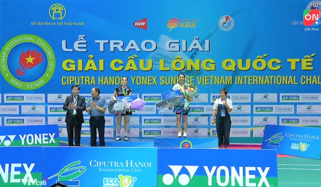 Efectuán el Torneo Internacional de Bádminton Ciputra Hanoi ảnh 1 Efectuán el Torneo Internacional de Bádminton Ciputra Hanoi ảnh 1