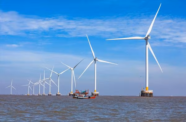Vietnam en camino de explotar recursos de energía eólica marina ảnh 1