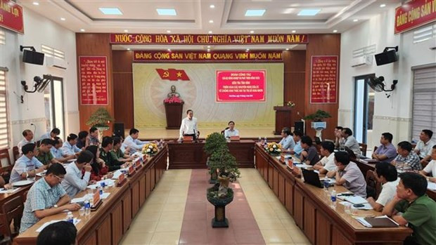 Ministerio de Agricultura y Desarrollo Rural inspecciona acciones contra pesca ilegal en Binh Dinh ảnh 1 Ministerio de Agricultura y Desarrollo Rural inspecciona acciones contra pesca ilegal en Binh Dinh ảnh 1