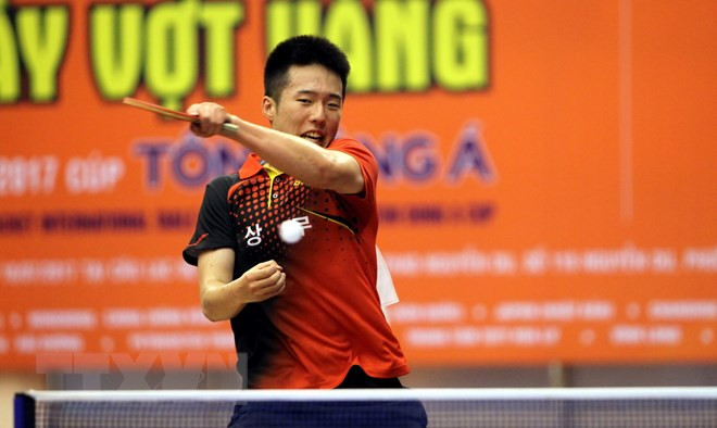 Nutrida participación en torneo internacional de tenis de mesa Golden Racket ảnh 1 Nutrida participación en torneo internacional de tenis de mesa Golden Racket ảnh 1