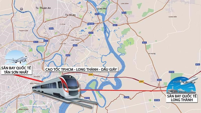 Vietnam invierte en dos líneas ferroviarias en región sureña ảnh 1 Vietnam invierte en dos líneas ferroviarias en región sureña ảnh 1