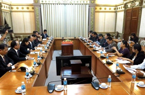 Fomentan cooperación entre Ciudad Ho Chi Minh y provincia china de Shandong ảnh 1