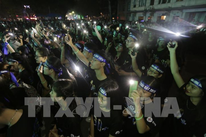 Intensifican en Vietnam divulgación sobre la campaña Hora del Planeta 2020 ảnh 1 Intensifican en Vietnam divulgación sobre la campaña Hora del Planeta 2020 ảnh 1