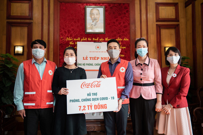 Acompaña Coca-Cola a Cruz Roja de Vietnam en lucha contra COVID-19 ảnh 1 Acompaña Coca-Cola a Cruz Roja de Vietnam en lucha contra COVID-19 ảnh 1