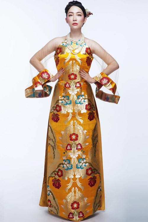 Presentan vestido tradicional de Vietnam en Estados Unidos ảnh 1 Presentan vestido tradicional de Vietnam en Estados Unidos ảnh 1