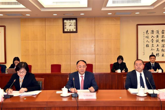 Promueven cooperación efectiva entre órganos legislativos Vietnam-China ảnh 1 Promueven cooperación efectiva entre órganos legislativos Vietnam-China ảnh 1
