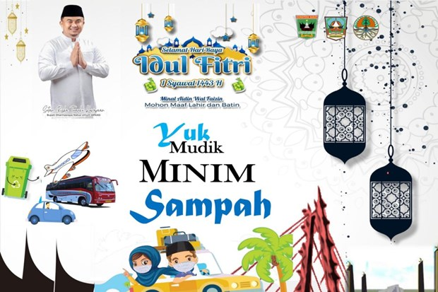 Indonesia pide a viajeros minimizar desperdicio durante Aíd al Fitr ảnh 1 Indonesia pide a viajeros minimizar desperdicio durante Aíd al Fitr ảnh 1