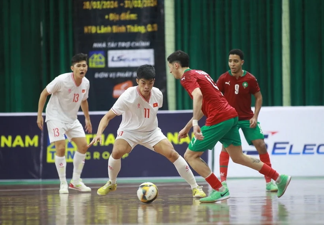 Marruecos gana torneo amistoso internacional de fútsal en Vietnam ảnh 1 Marruecos gana torneo amistoso internacional de fútsal en Vietnam ảnh 1