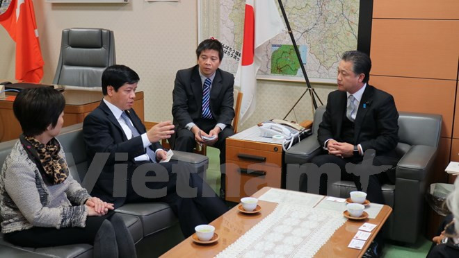 Embajador vietnamita trabaja en Fukushima para fortalecer nexos económicos ảnh 1 Embajador vietnamita trabaja en Fukushima para fortalecer nexos económicos ảnh 1