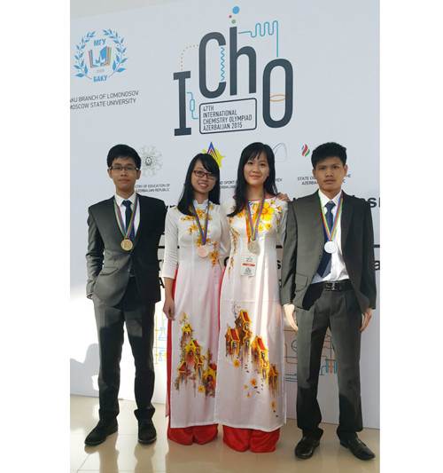 Gana Vietnam oro en Olimpiada Internacional de Química ảnh 1 Gana Vietnam oro en Olimpiada Internacional de Química ảnh 1