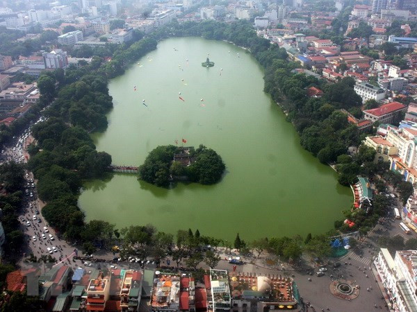 Lanzan concurso de diseño de la obra de Kilómetro 0 en lago Hoan Kiem de Hanoi ảnh 1 Lanzan concurso de diseño de la obra de Kilómetro 0 en lago Hoan Kiem de Hanoi ảnh 1