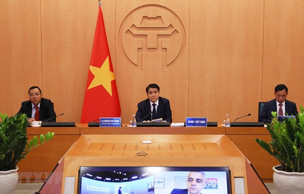 Comparte Hanoi experiencia de respuesta al COVID-19 con ciudades del mundo ảnh 1 Comparte Hanoi experiencia de respuesta al COVID-19 con ciudades del mundo ảnh 1