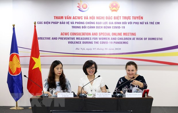 ASEAN analiza medidas de prevención y lucha contra la violencia familiar en medio del COVID-19 ảnh 1 ASEAN analiza medidas de prevención y lucha contra la violencia familiar en medio del COVID-19 ảnh 1