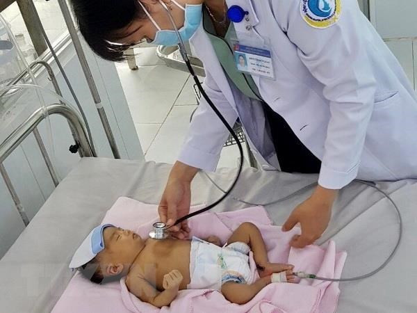 Niños en provincia vietnamita de Vinh Phuc se benefician de exámenes cardiovasculares ảnh 1 Niños en provincia vietnamita de Vinh Phuc se benefician de exámenes cardiovasculares ảnh 1