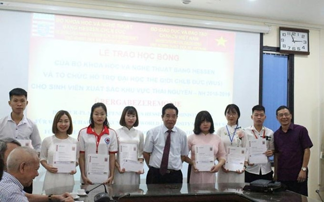 Otorga Alemania becas a estudiantes vietnamitas ảnh 1 Otorga Alemania becas a estudiantes vietnamitas ảnh 1