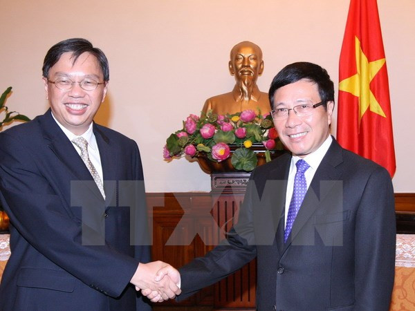 Vietnam y Singapur organizan novena consulta política ảnh 1 Vietnam y Singapur organizan novena consulta política ảnh 1