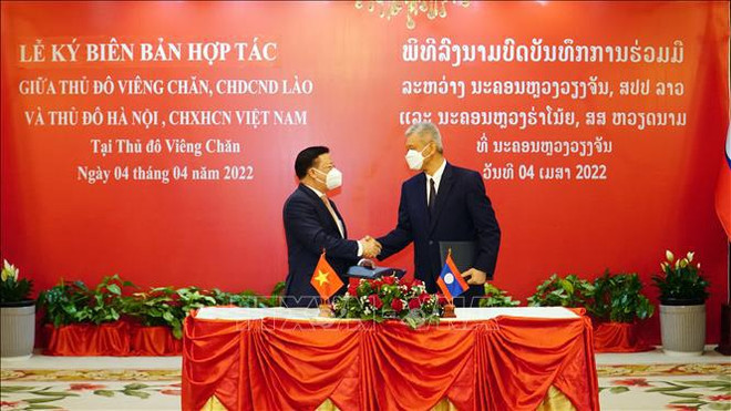 Hanoi y Vientiane firman acuerdo para fomentar cooperación ảnh 1 Hanoi y Vientiane firman acuerdo para fomentar cooperación ảnh 1