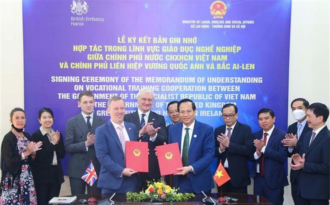 Vietnam y Reino Unido intensifican cooperación en educación vocacional ảnh 1 Vietnam y Reino Unido intensifican cooperación en educación vocacional ảnh 1