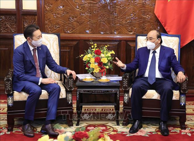 Presidente vietnamita se reúne con director ejecutivo de CICA ảnh 1 Presidente vietnamita se reúne con director ejecutivo de CICA ảnh 1