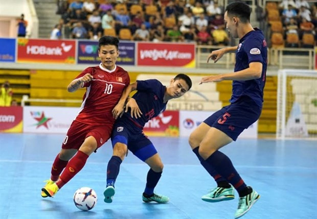 Vietnam pierde ante Tailandia en la semifinal del Campeonato de Futsal de la AFF ảnh 1 Vietnam pierde ante Tailandia en la semifinal del Campeonato de Futsal de la AFF ảnh 1