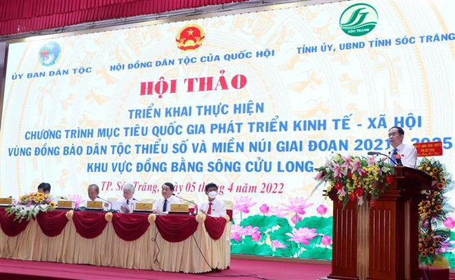 Promueven desarrollo de zonas habitadas por minorías étnicas en el Delta del Mekong ảnh 1 Promueven desarrollo de zonas habitadas por minorías étnicas en el Delta del Mekong ảnh 1