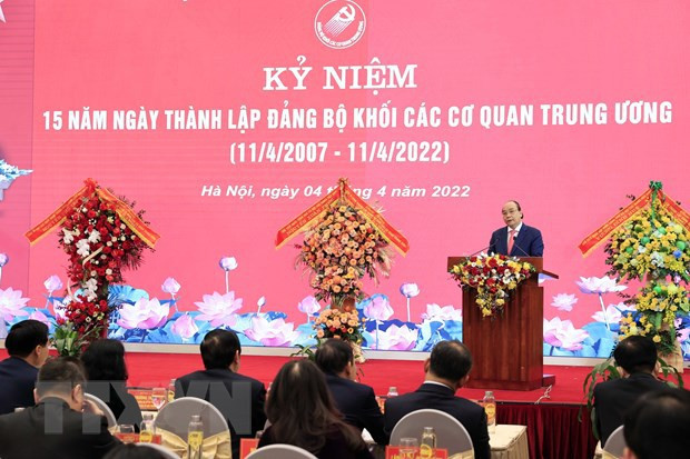 Piden mejorar eficiencia de actividades del Comité partidista en bloque de órganos centrales ảnh 1 Piden mejorar eficiencia de actividades del Comité partidista en bloque de órganos centrales ảnh 1