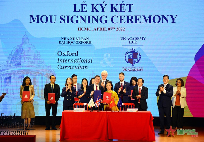 Implementarán currículo internacional de Oxford en Vietnam ảnh 1 Implementarán currículo internacional de Oxford en Vietnam ảnh 1
