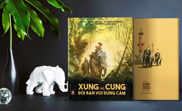 Recuerdan ilustrador pintor ruso con libro infantil vietnamita ảnh 1 Recuerdan ilustrador pintor ruso con libro infantil vietnamita ảnh 1