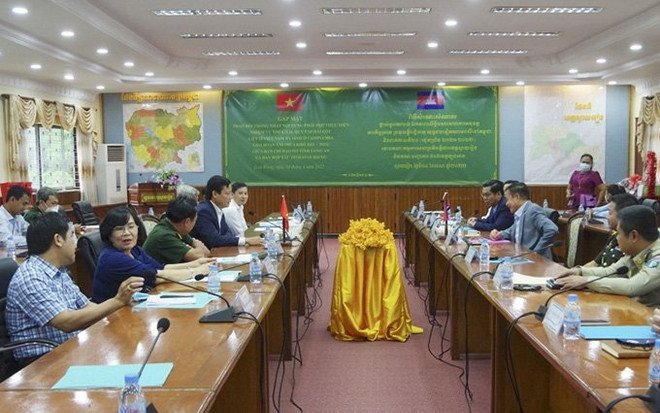 Repatrían restos de mártires vietnamitas caídos en Camboya ảnh 1 Repatrían restos de mártires vietnamitas caídos en Camboya ảnh 1