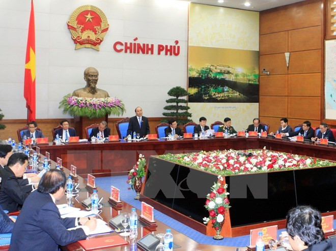 Premier preside la primera reunión del recién elegido gobierno ảnh 1 Premier preside la primera reunión del recién elegido gobierno ảnh 1
