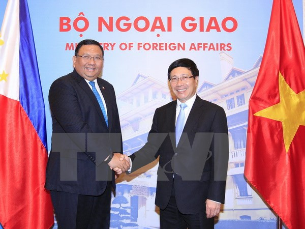 Vietnam y Filipinas reafirmaron rol de ley internacional en asuntos marítimos ảnh 1 Vietnam y Filipinas reafirmaron rol de ley internacional en asuntos marítimos ảnh 1