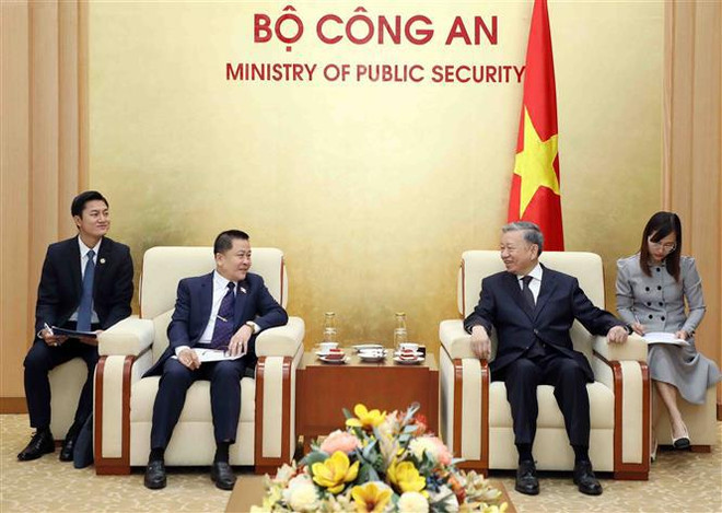 Ministerios de Seguridad Pública de Vietnam y Laos promueven cooperación ảnh 1 Ministerios de Seguridad Pública de Vietnam y Laos promueven cooperación ảnh 1