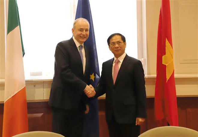 Vietnam atesora nexos de amistad con Irlanda ảnh 2 Vietnam atesora nexos de amistad con Irlanda ảnh 2