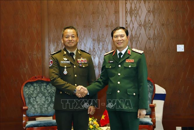 Vietnam fortalece cooperación en defensa con Laos y Camboya ảnh 2 Vietnam fortalece cooperación en defensa con Laos y Camboya ảnh 2