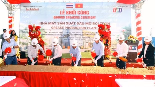 Inician construcción de planta de engrase de 5,5 millones de dólares en Ninh Thuan ảnh 1 Inician construcción de planta de engrase de 5,5 millones de dólares en Ninh Thuan ảnh 1