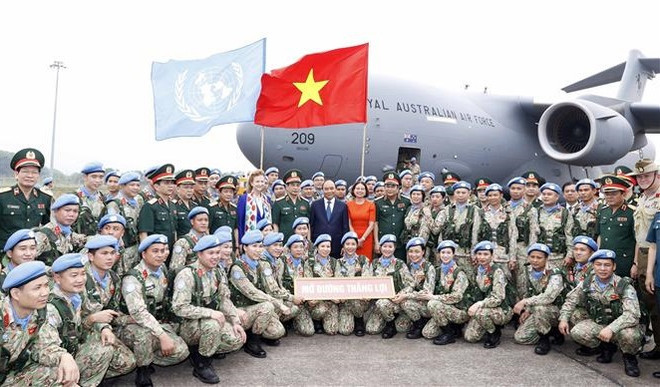 Exigen a los cascos azules de Vietnam empeñarse en promover imagen de país amante de paz ảnh 1 Exigen a los cascos azules de Vietnam empeñarse en promover imagen de país amante de paz ảnh 1