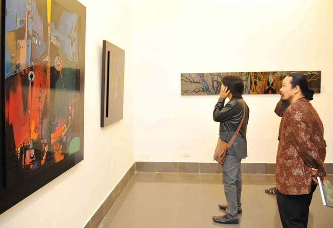 Sudcorea a través de ojos de artistas vietnamitas ảnh 1 Sudcorea a través de ojos de artistas vietnamitas ảnh 1