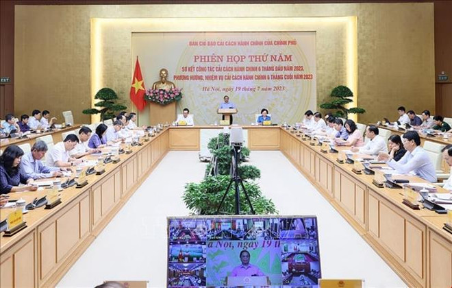 Gobierno de Vietnam impulsa la reforma de trámites administrativos ảnh 1 Gobierno de Vietnam impulsa la reforma de trámites administrativos ảnh 1