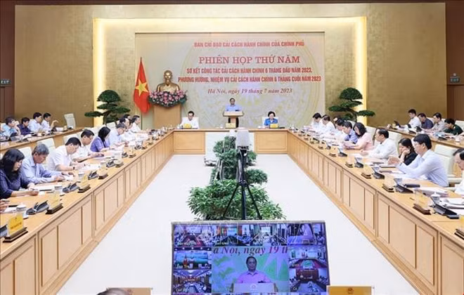Gobierno de Vietnam impulsa la reforma de trámites administrativos ảnh 1 Gobierno de Vietnam impulsa la reforma de trámites administrativos ảnh 1