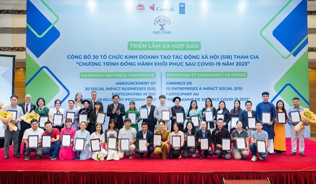 Anuncian 30 empresas con impacto social en Vietnam ảnh 1 Anuncian 30 empresas con impacto social en Vietnam ảnh 1