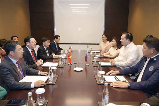 Vietnam y Filipinas por agilizar lazos entre órganos legislativos ảnh 2 Vietnam y Filipinas por agilizar lazos entre órganos legislativos ảnh 2