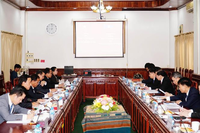 Vietnam y Laos fortalecen cooperación en trabajo de inspección ảnh 1 Vietnam y Laos fortalecen cooperación en trabajo de inspección ảnh 1