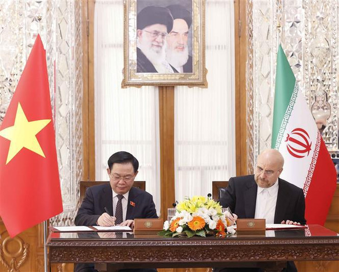 Vietnam e Irán acuerdan medidas para fortalecer nexos parlamentarios ảnh 2 Vietnam e Irán acuerdan medidas para fortalecer nexos parlamentarios ảnh 2