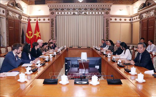 Ciudad Ho Chi Minh y Reino Unido promueven cooperación en crecimiento verde ảnh 1 Ciudad Ho Chi Minh y Reino Unido promueven cooperación en crecimiento verde ảnh 1