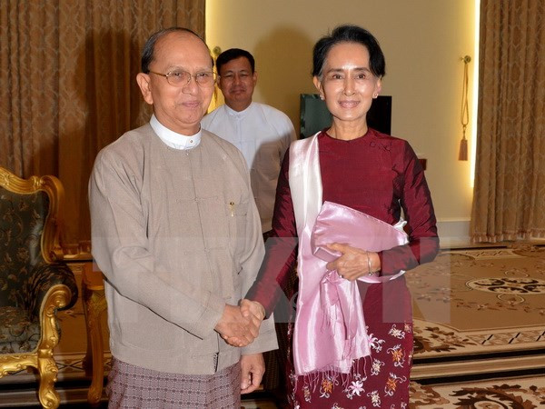 Conversaciones políticas en Myanmar para transferencia pacífica del poder ảnh 1 Conversaciones políticas en Myanmar para transferencia pacífica del poder ảnh 1