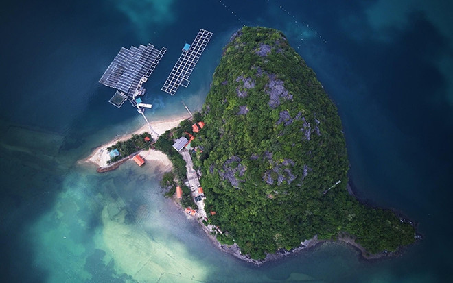 Contemplan belleza prístina de isla vietnamita de Banh Sua ảnh 1 Contemplan belleza prístina de isla vietnamita de Banh Sua ảnh 1