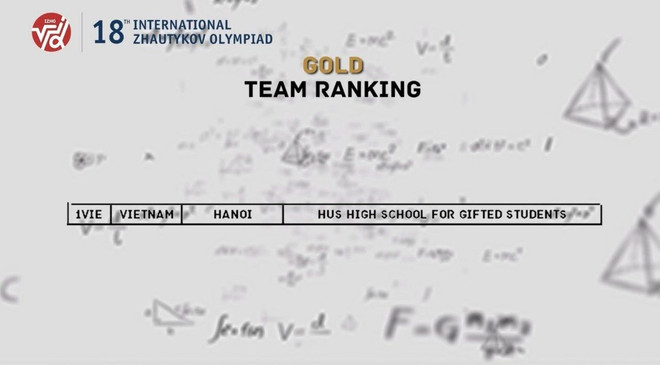 Vietnam gana medallas de oro en Olimpiadas internacionales de Zhautykov ảnh 1