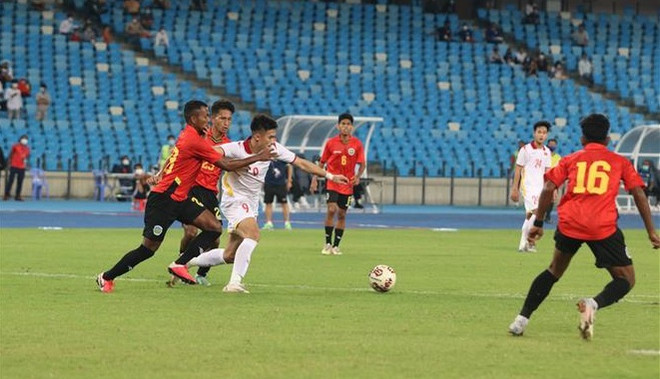 Vietnam disputará la final de Campeonato de fútbol regional tras vencer a Timor Leste ảnh 1 Vietnam disputará la final de Campeonato de fútbol regional tras vencer a Timor Leste ảnh 1